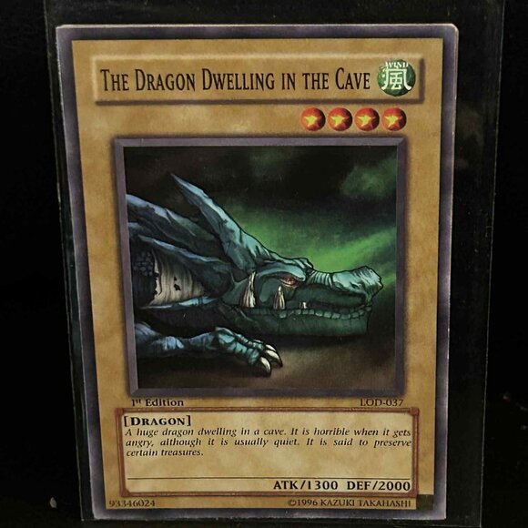The Dragon Dwelling in the Cave - LOD-037 - Common - 1st Edition Legacy of Darkn - Picture 1 of 1